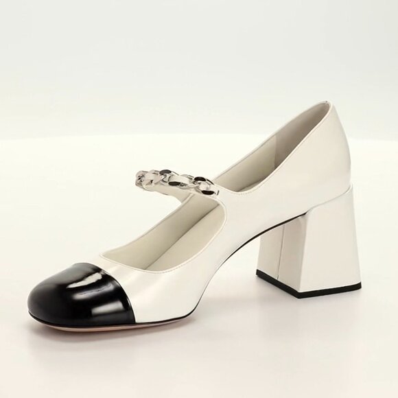 Miu Miu Mary Jane leather pumps size 40.5 - Beautiful almost new - Picture 7 of 10